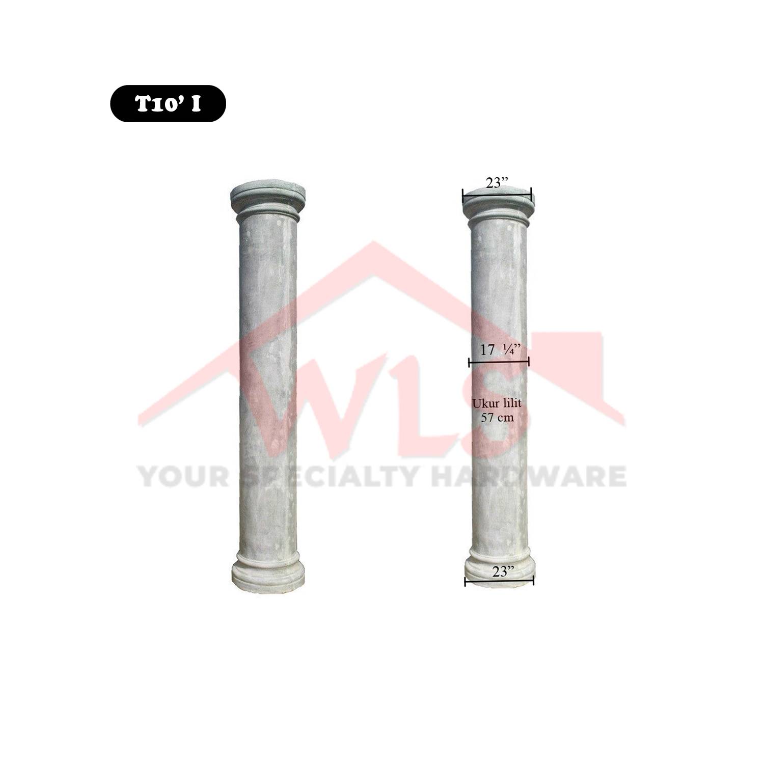 TIANG ROMAN 10' T10 I JUMBO