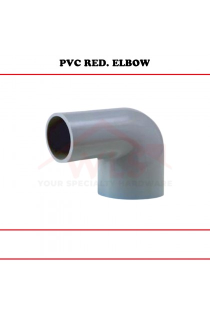 PVC RED. ELBOW C/D