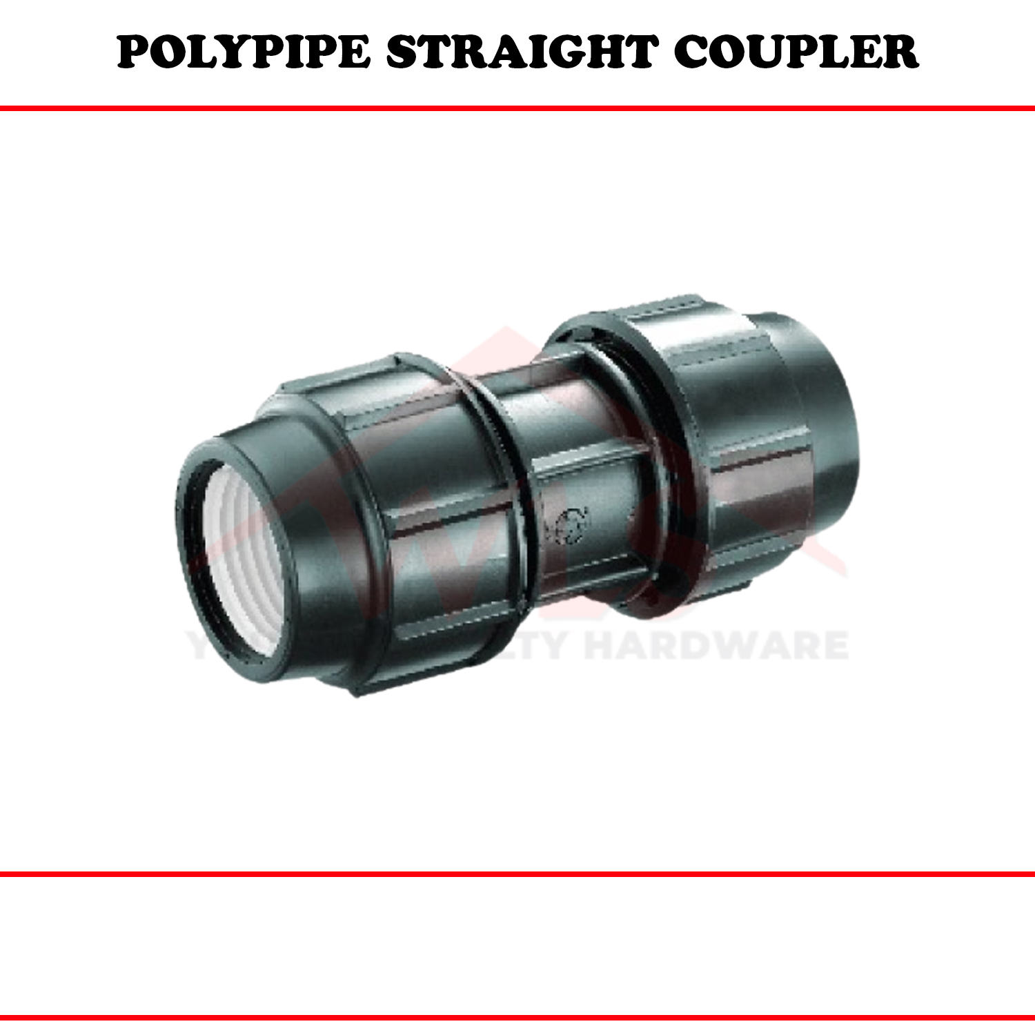 PP STRAIGHT COUPLER