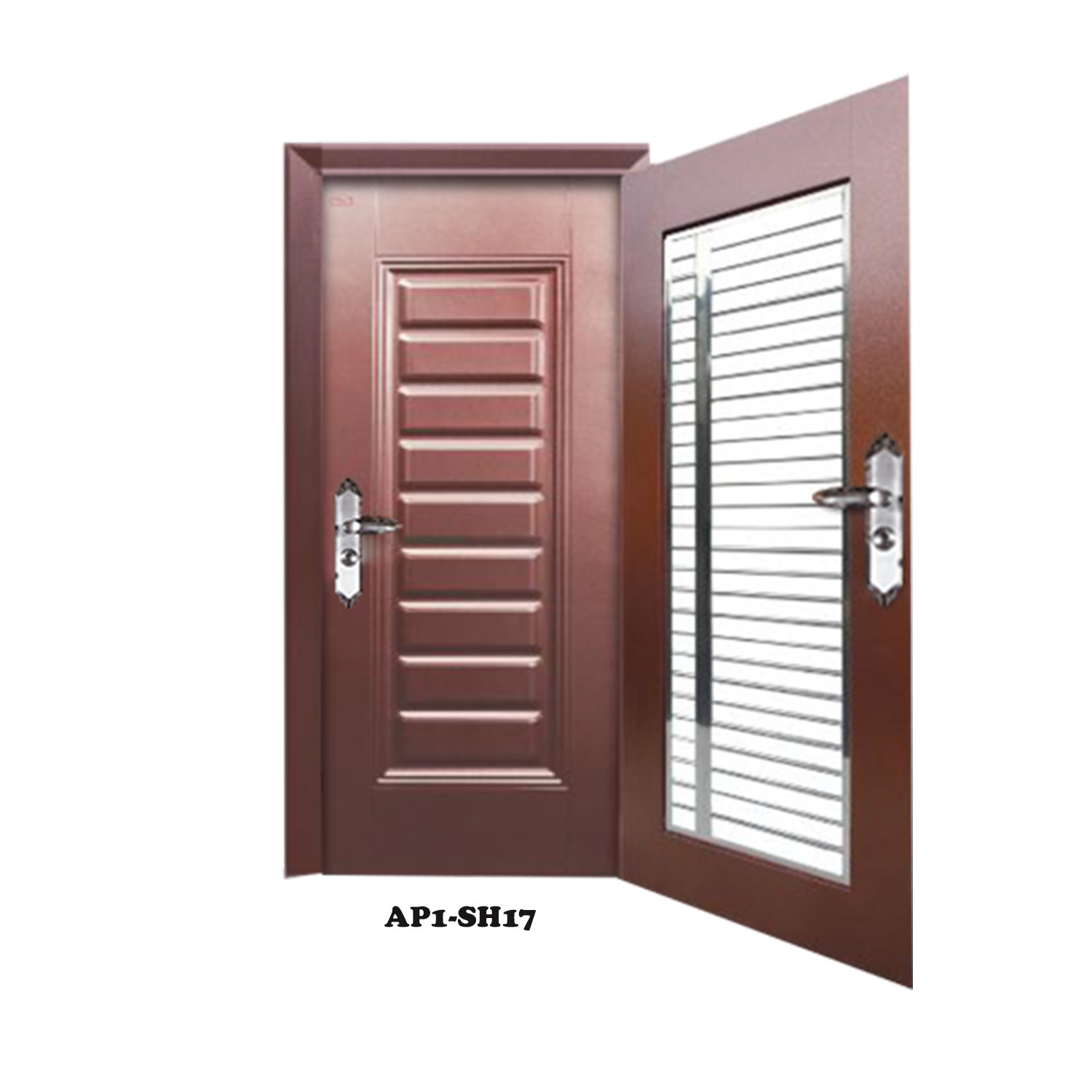 THC Security Door Expert AA1 Double Layer Europe Board (Stainless Steel